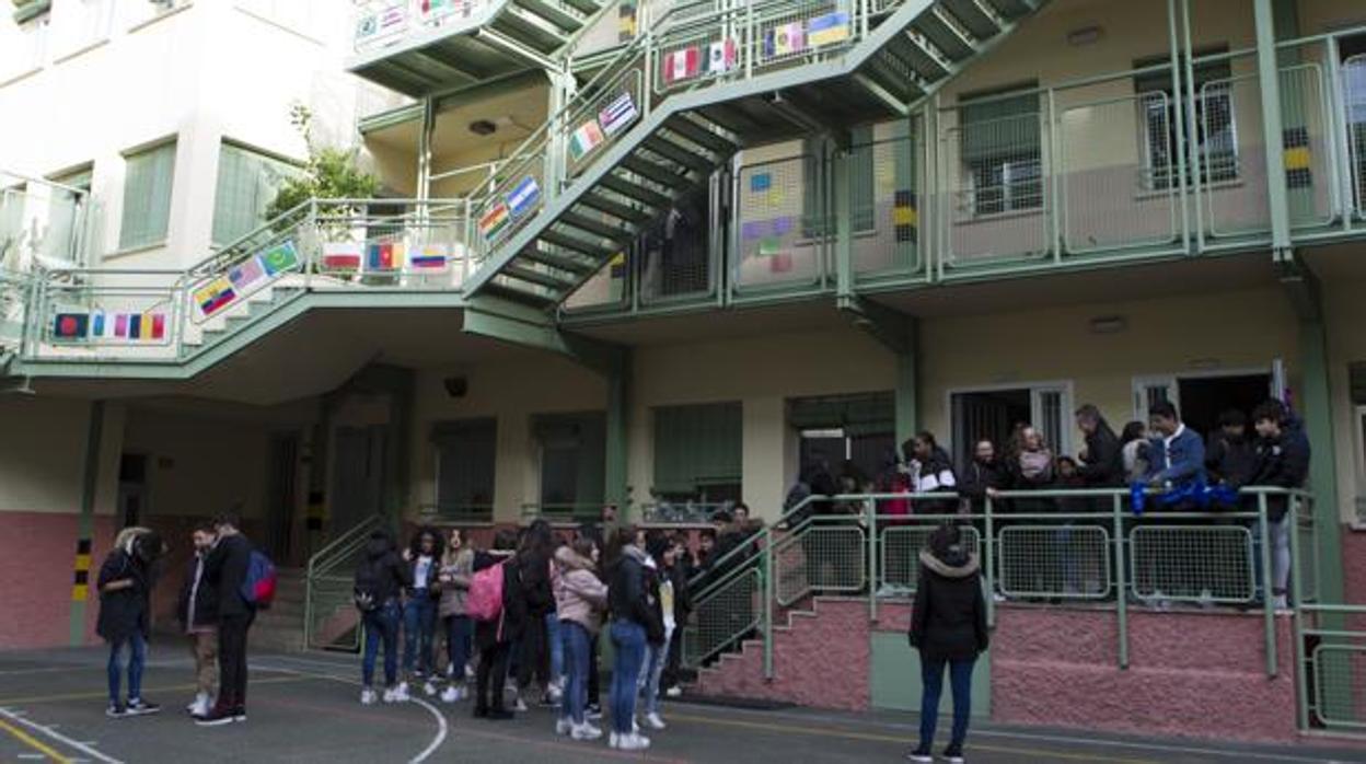 Patio del colegio Asunción de Vallecas