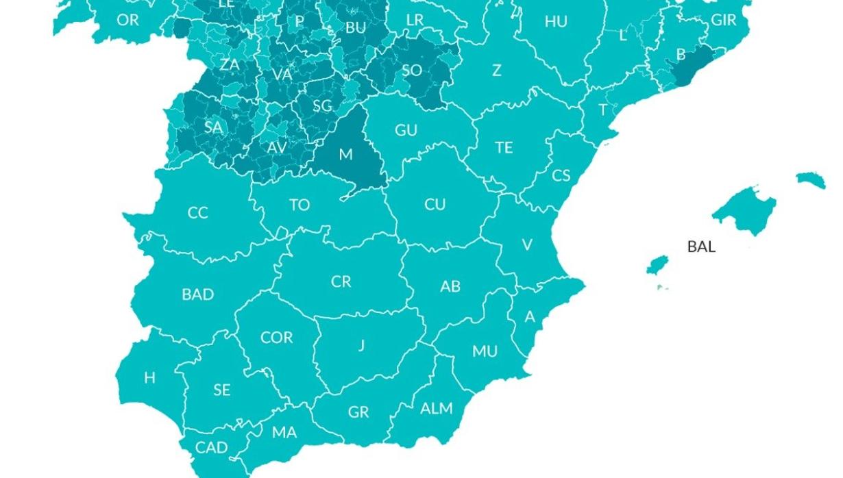 Estas son las provincias o territorios que pasan a la fase 1 de desescalada y las que permanecen en la fase 0