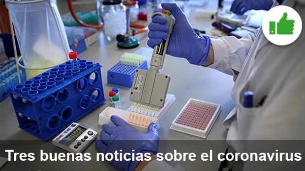 Las tres buenas noticias de hoy sobre el coronavirus