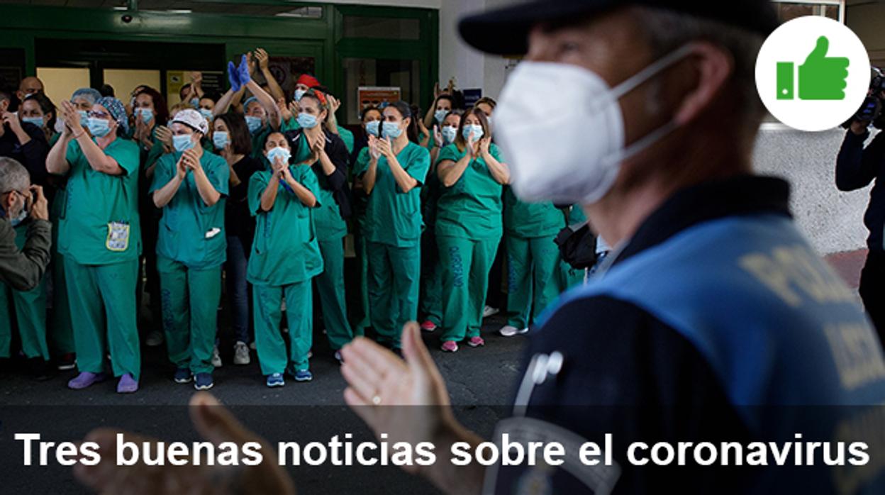 Las tres buenas noticias de hoy sobre el coronavirus