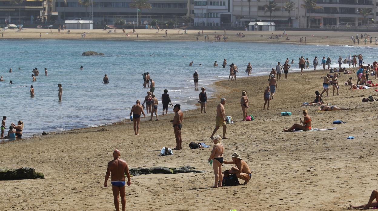 Playa de Gran Canaria, este lunes 25 de mayo