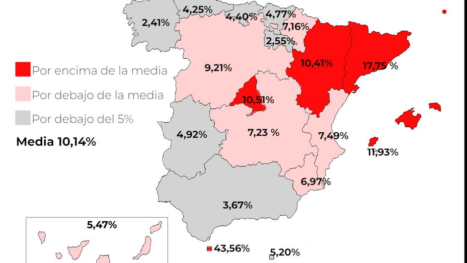 Las cifras de la desescalada: así ha crecido el porcentaje de contagiados y fallecidos