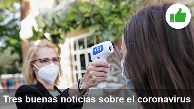 Las tres buenas noticias de hoy sobre el coronavirus