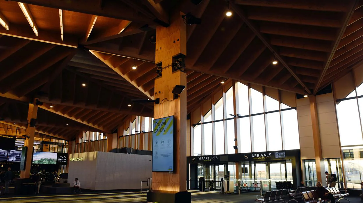Imagen reciente del Nelson Airport, en Nueva Zelanda
