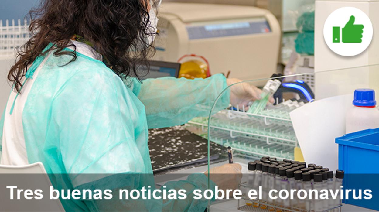 Las tres buenas noticias de hoy sobre el coronavirus