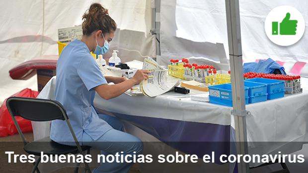 Las tres buenas noticias de hoy sobre el coronavirus