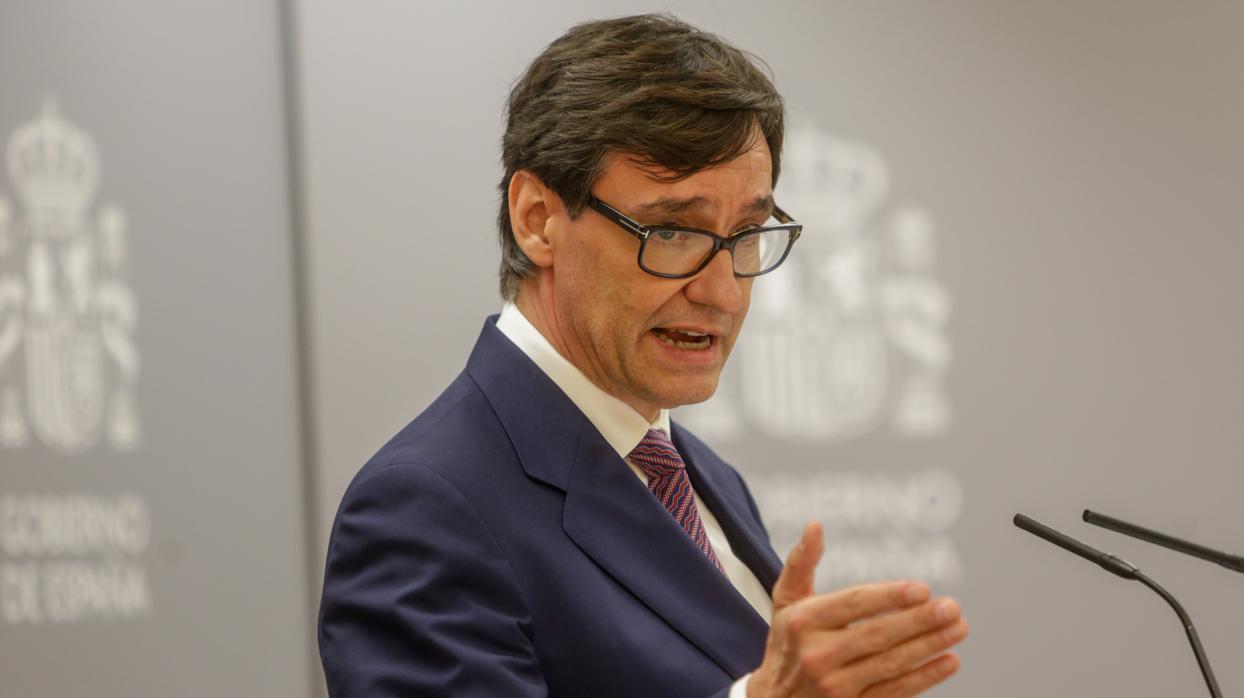 El ministro de Sanidad, Salvador Illa