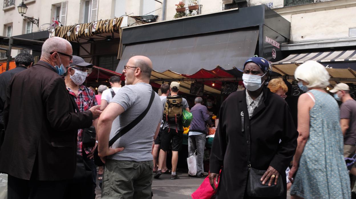 Mercado de Aligre, en París