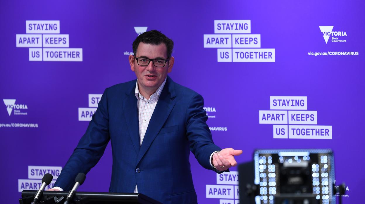 El primer ministro de Victoria, Daniel Andrews