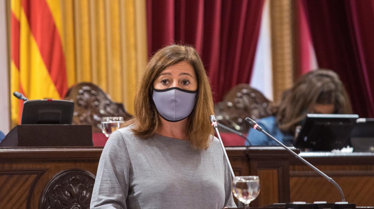 La presidenta balear, Francina Armengol, este martes