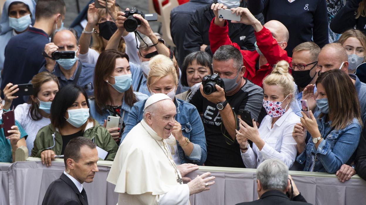 El Papa Francisco, este miércoles