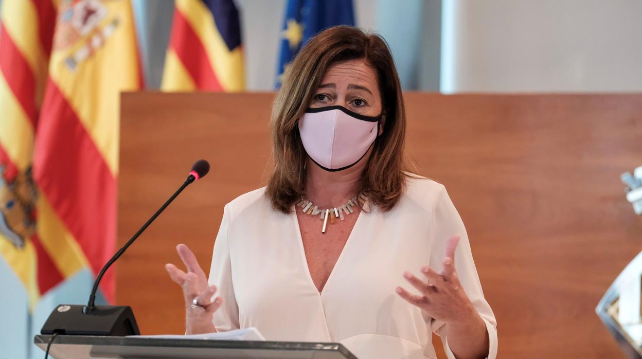 La presidenta del Gobierno de las Islas Baleares, Francina Armengol