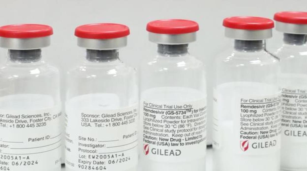 El fármaco remdesivir, de Gilead