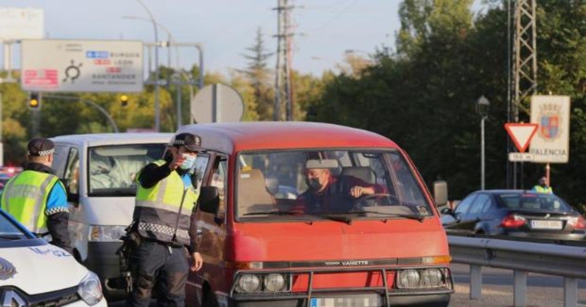 Controles de circulación en Castilla y León