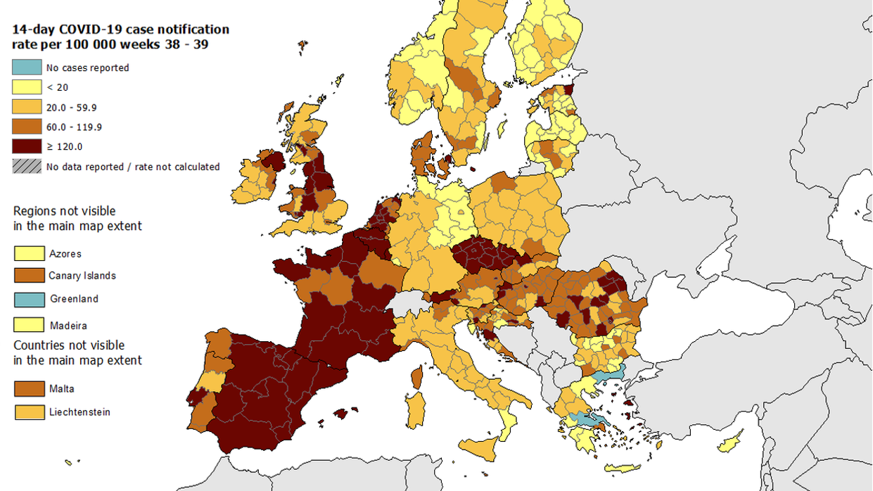 Europa ultima un semáforo de riesgo para regular la movilidad comunitaria