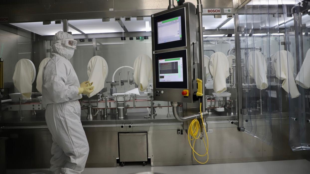 La fábrica de Sinovac en Pekín