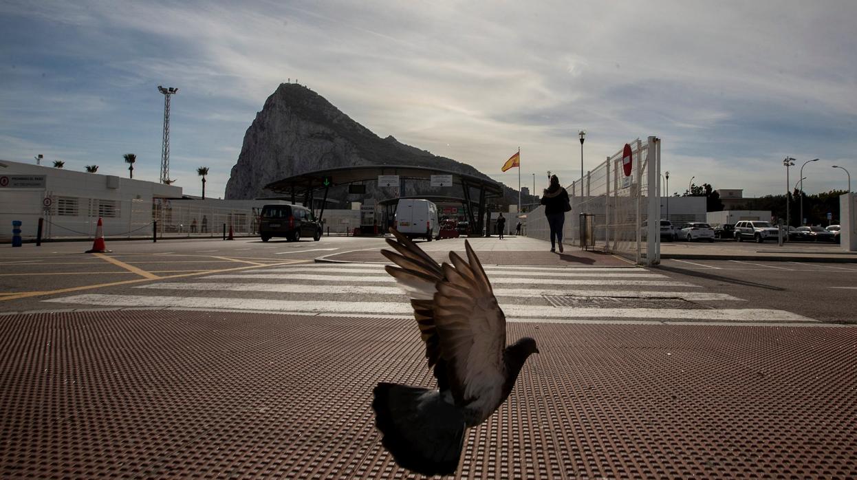 Vista del Peñón de Gibraltar