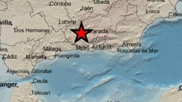 Un terremoto sacude Granada capital y su área metropolitana