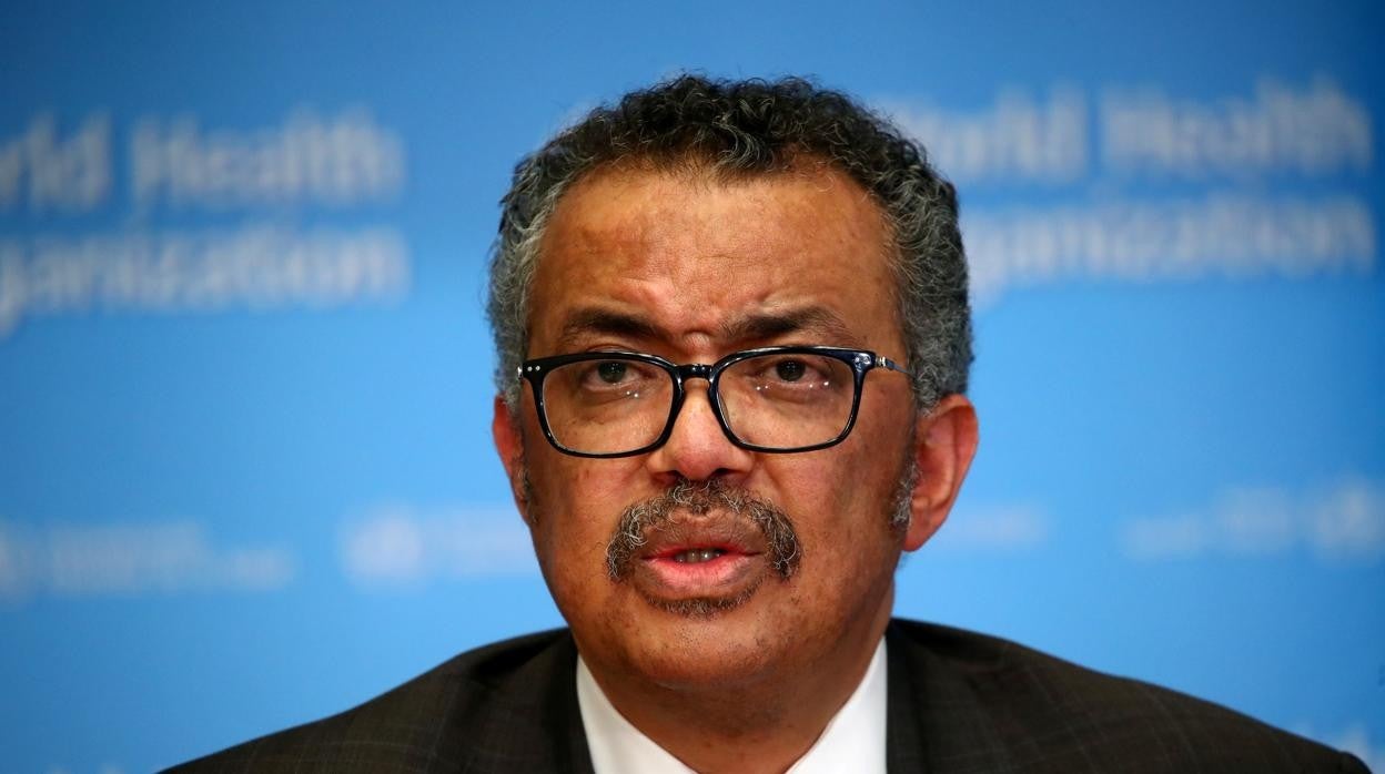 El director de la Organización Mundial de la Salud, Tedros Adhanom Ghebreyesu