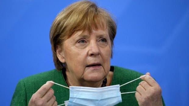 Merkel rectifica y pide perdón por plantear el cierre total durante la Semana Santa