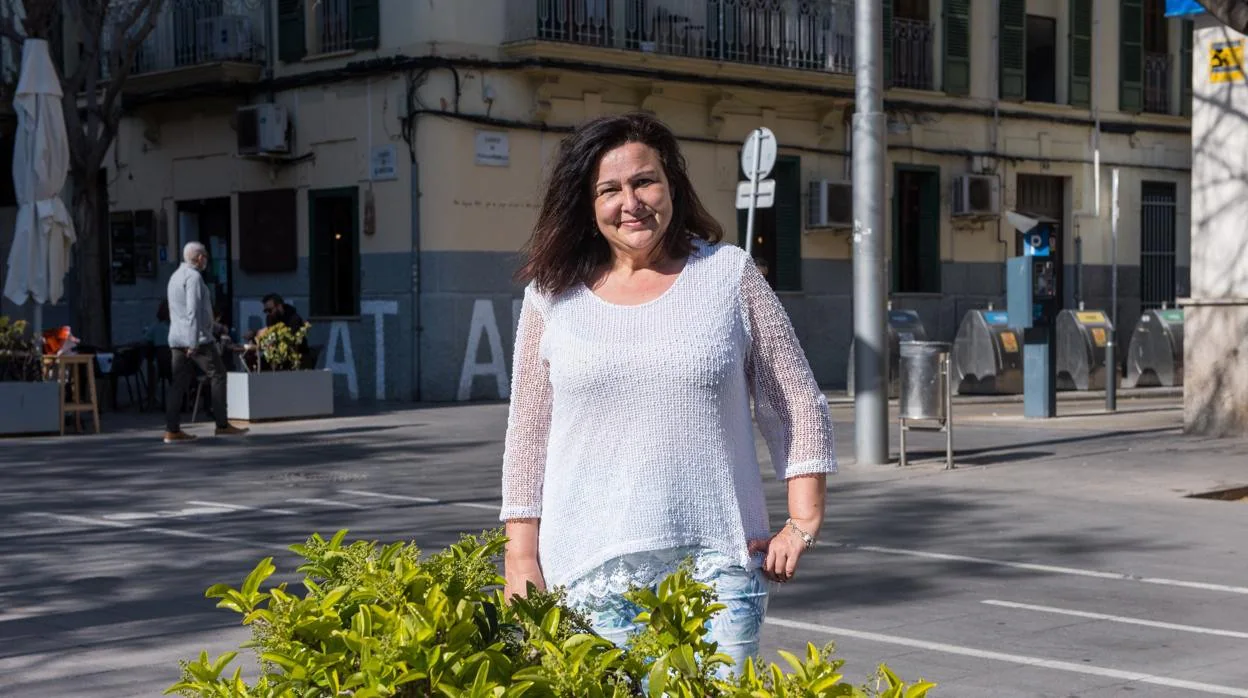 Marta Onrubia, de 53 años, reside en Mallorca