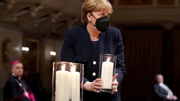 Alemania llora a sus 80.000 fallecidos por Covid