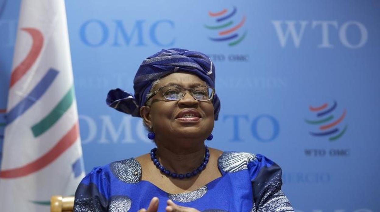 La directora general de la Organización Mundial del Comercio, Ngozi Okonjo-Iweala