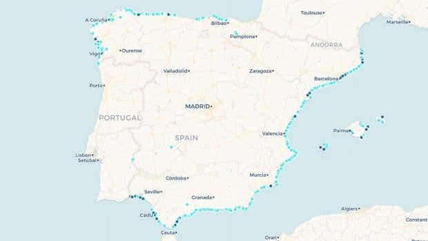 Las 25 nuevas playas españolas que tendrán bandera azul este 2021