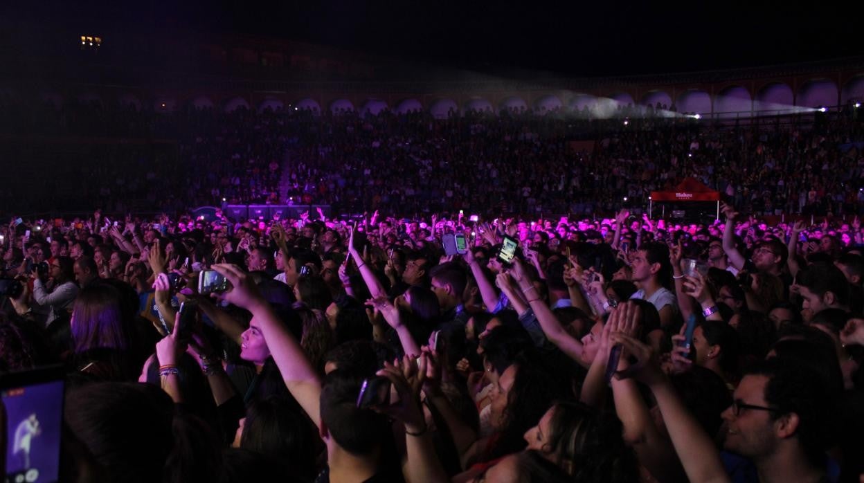 Asistentes de un concierto