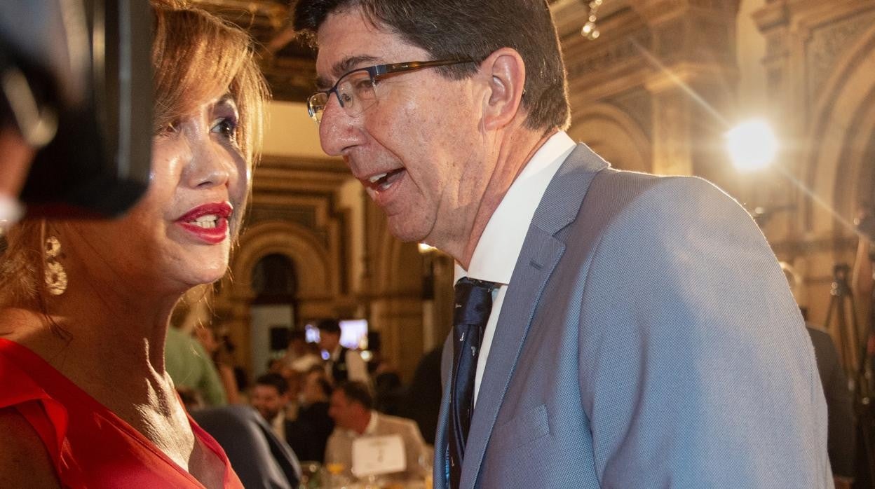La presidenta de la Federación Plataforma Trans, Mar Cambrollé, asegura que Ciudadanos (en imagen, el vicepresidente andaluz, Juan Marín) votará a favor de la proposición de ley de ERC