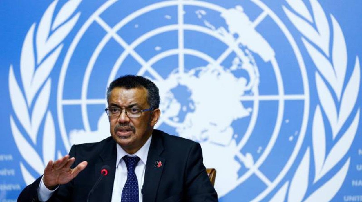 El director general de la OMS, Tedros Adhanom Ghebreyesus