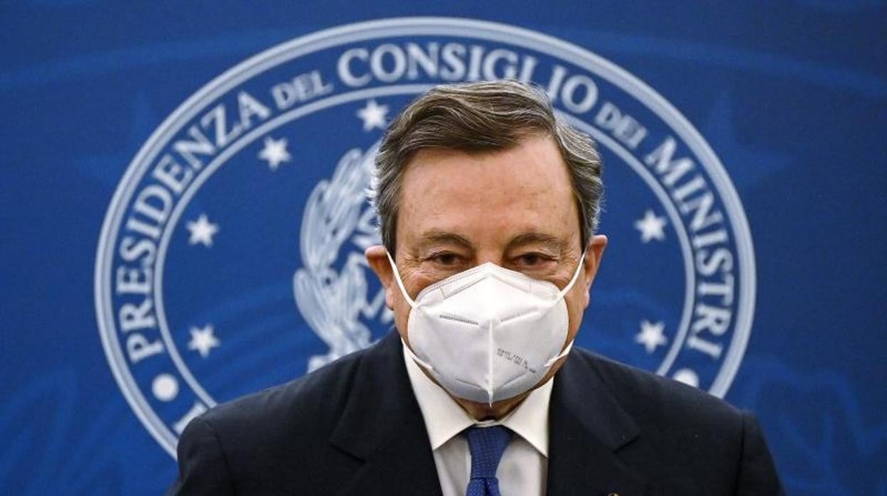 El primer ministro de Italia, Mario Draghi