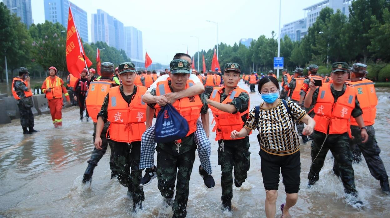 Inundaciones en China