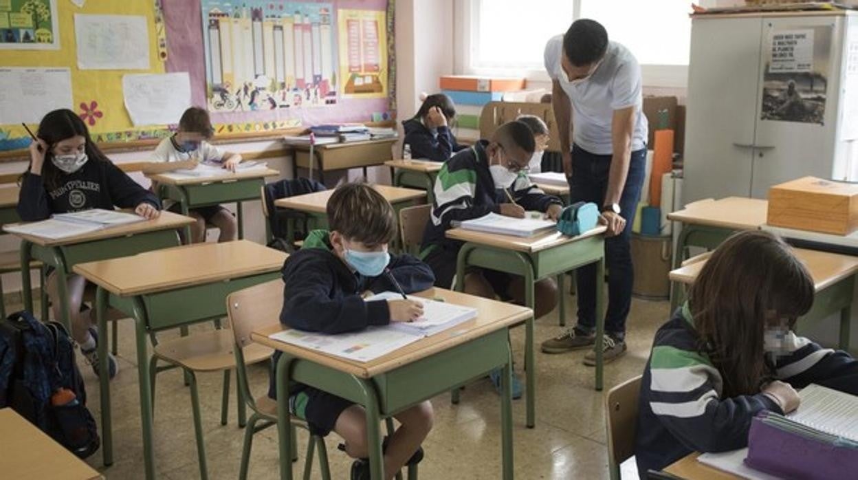 El PP acusa al Gobierno de «introducir la ideología en las aulas» de Primaria y Casado promete una nueva ley