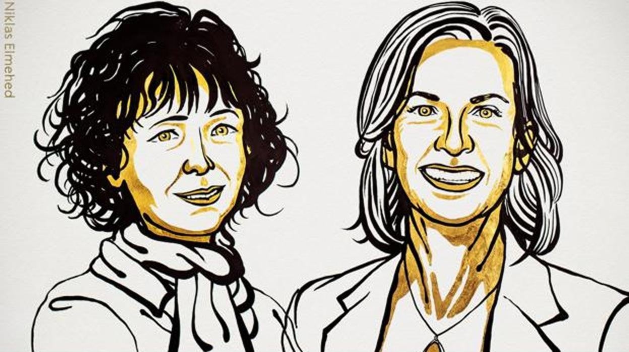 Emmanuelle Charpentier y Jennifer A. Doudna