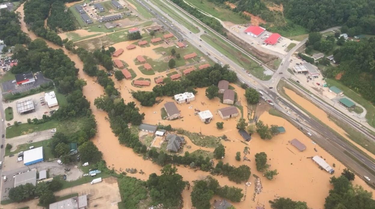 Inundaciones en Nashville (Tennessee), en Estados Unidos