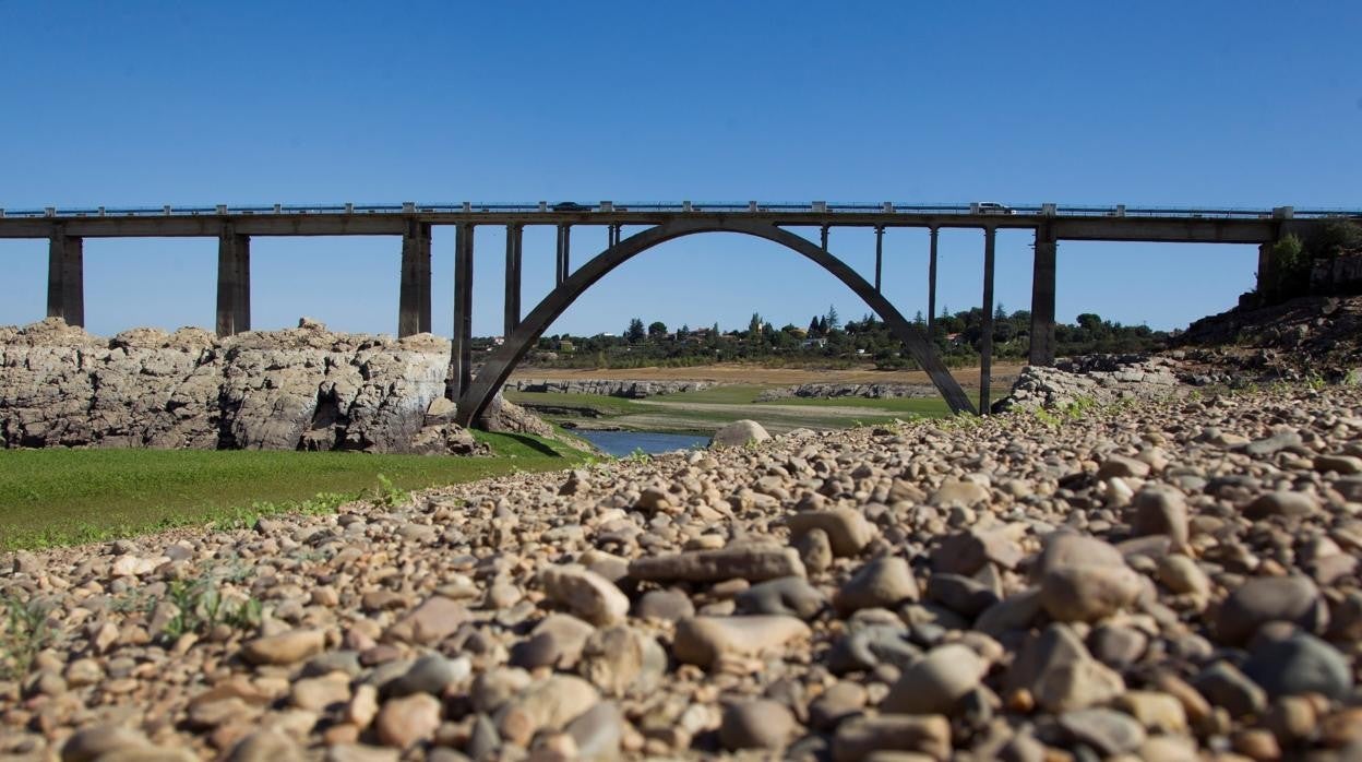 Estado actual del embalse de Ricobayo, Zamora