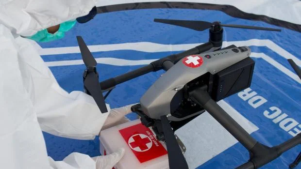 Indonesia envía medicamentos con drones a personas aisladas por Covid