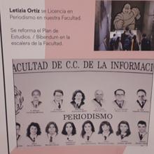 La orla de graduación de la licenciatura de Letizia Ortiz