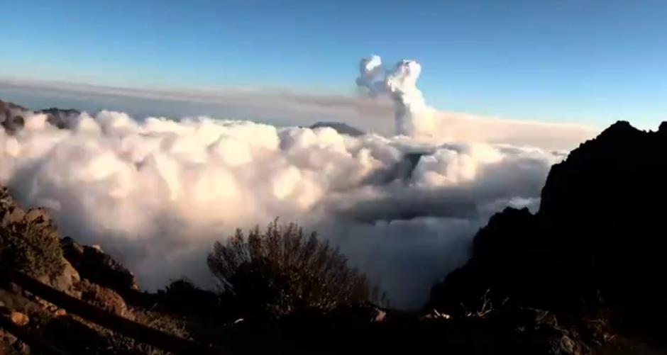Este es el impresionante 'time-lapse' de la erupción del volcán de La Palma
