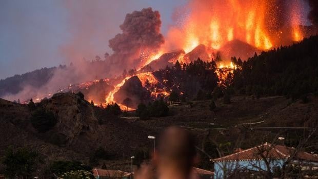 Cómo se llama el volcán de la isla de La Palma