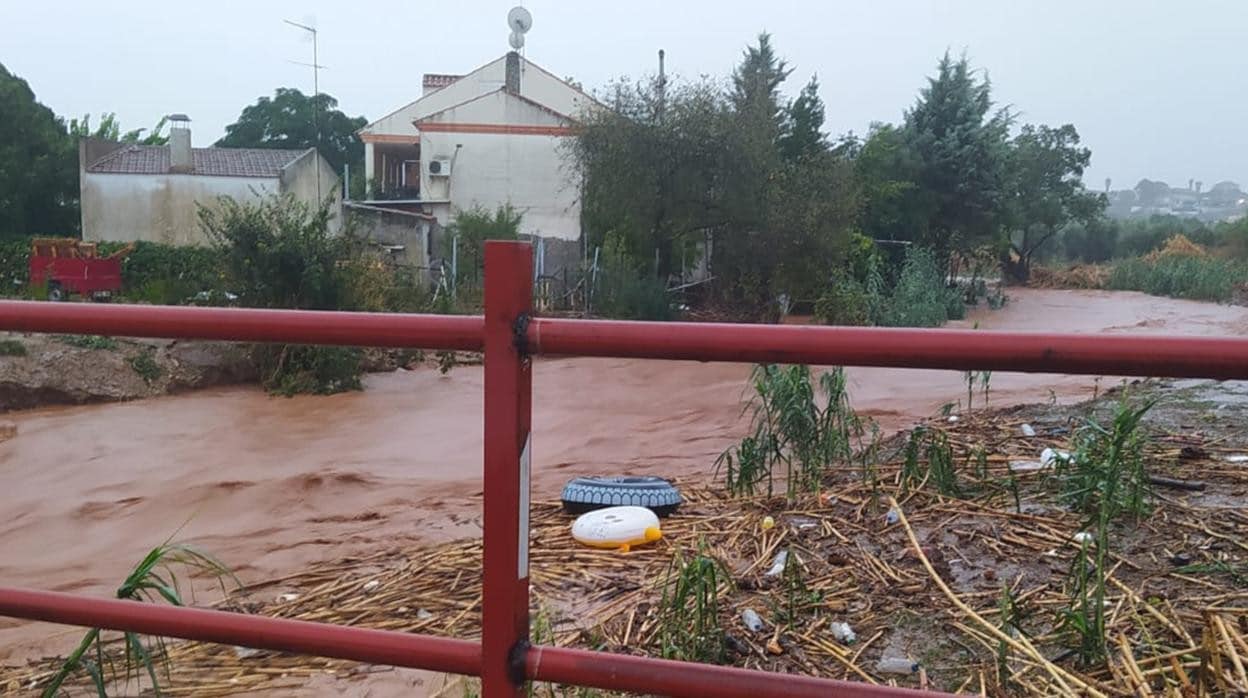 Inundaciones en Almendralejo (Badajoz)