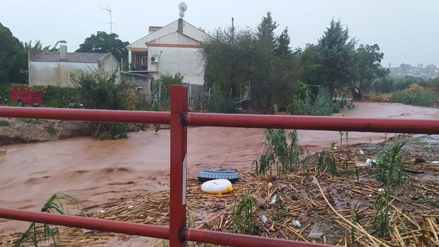 La DANA provoca grandes inundaciones en municipios de Badajoz y Huelva
