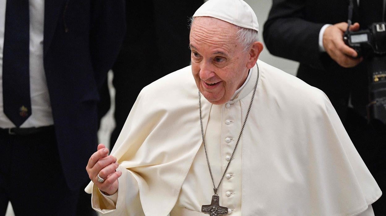 El Papa Francisco durante la audiencia de este miércoles