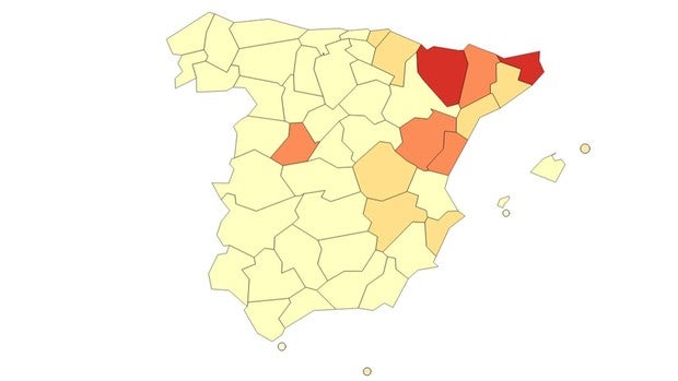 Seis provincias en riesgo alto o muy alto de descontrol de la pandemia