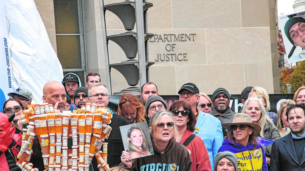 Manifestaciones contra Purdue Pharma