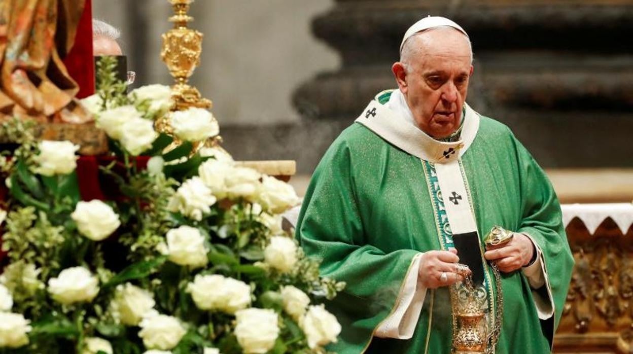 El Papa Francisco, el pasado domingo