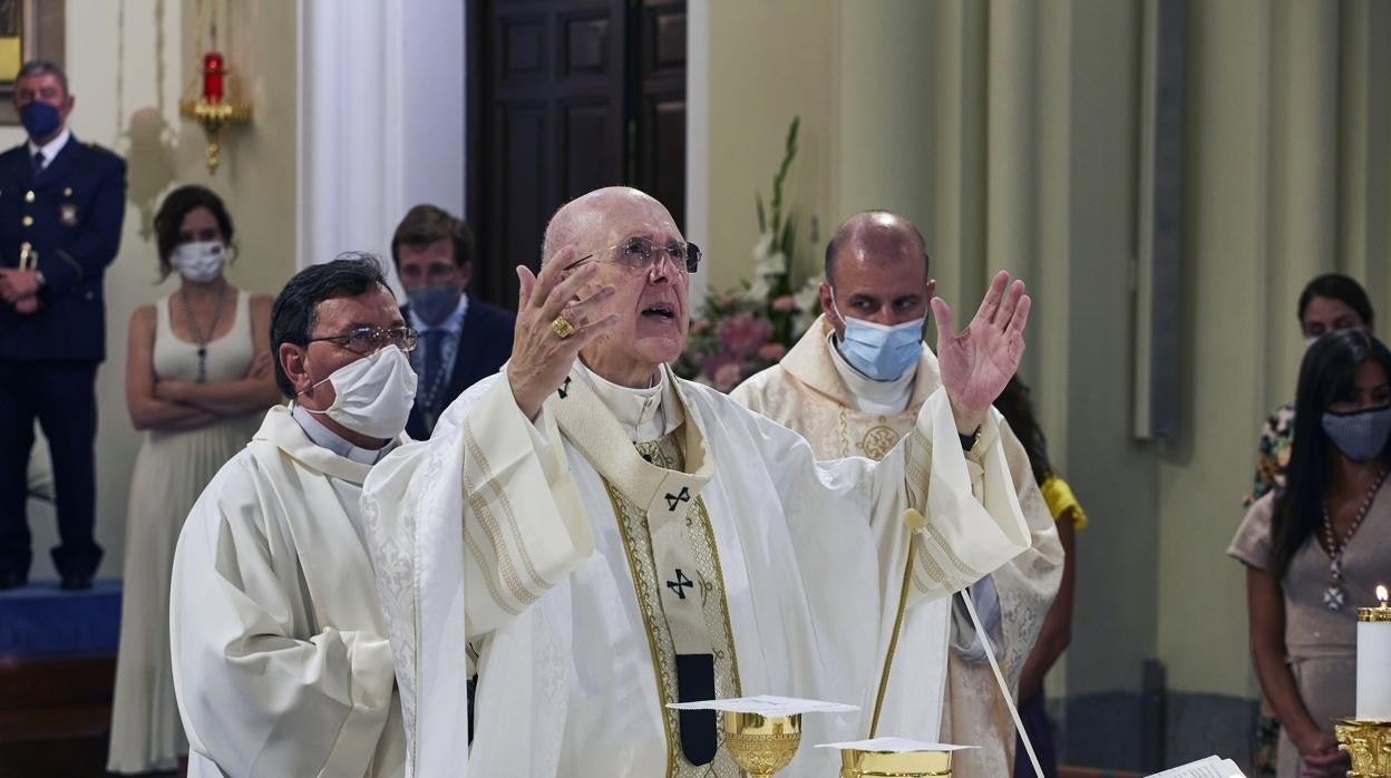 El cardenal y arzobispo de Madrid, Carlos Osoro