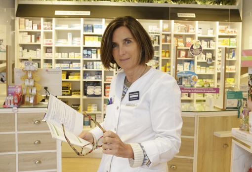 La farmacéutica Cristina Tiemblo