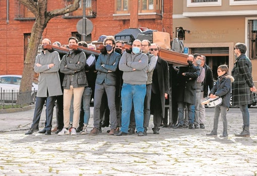 Preparativos de las procesiones de Valladolid